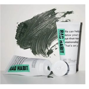 Bad Habit 10-Minute Rehab Green Juice Charcoal Detox Mask 2.5 fl oz New In Box